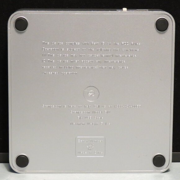 Stamps.com Model 510 5lb Postal Scale Silver w/ USB Cable - Picture 3 of 5